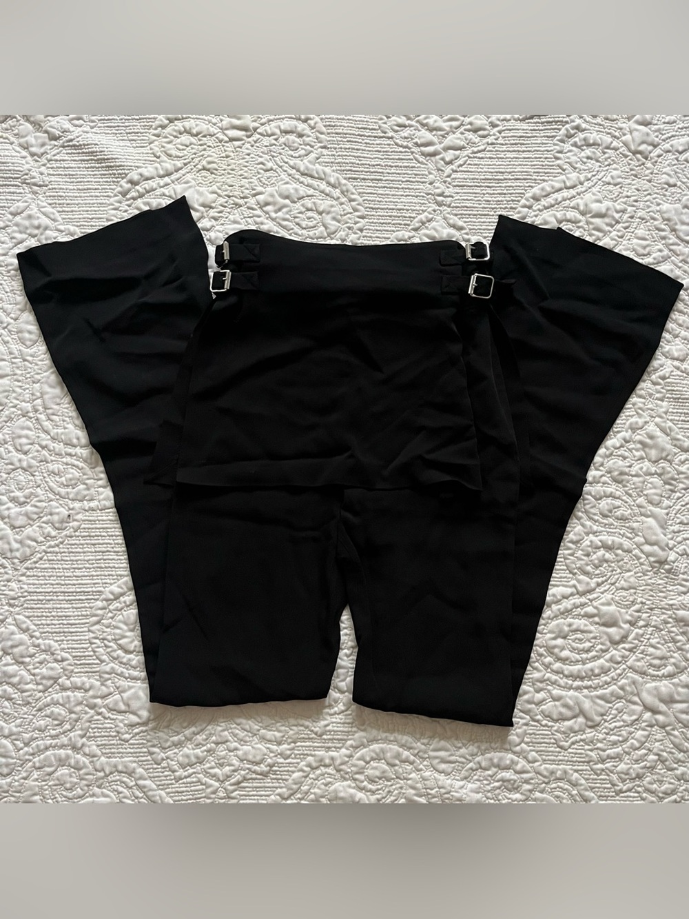 Zara Skirt Over Pants